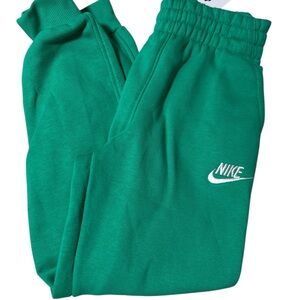 Nike Kids Emerald Green Sweatpants Medium